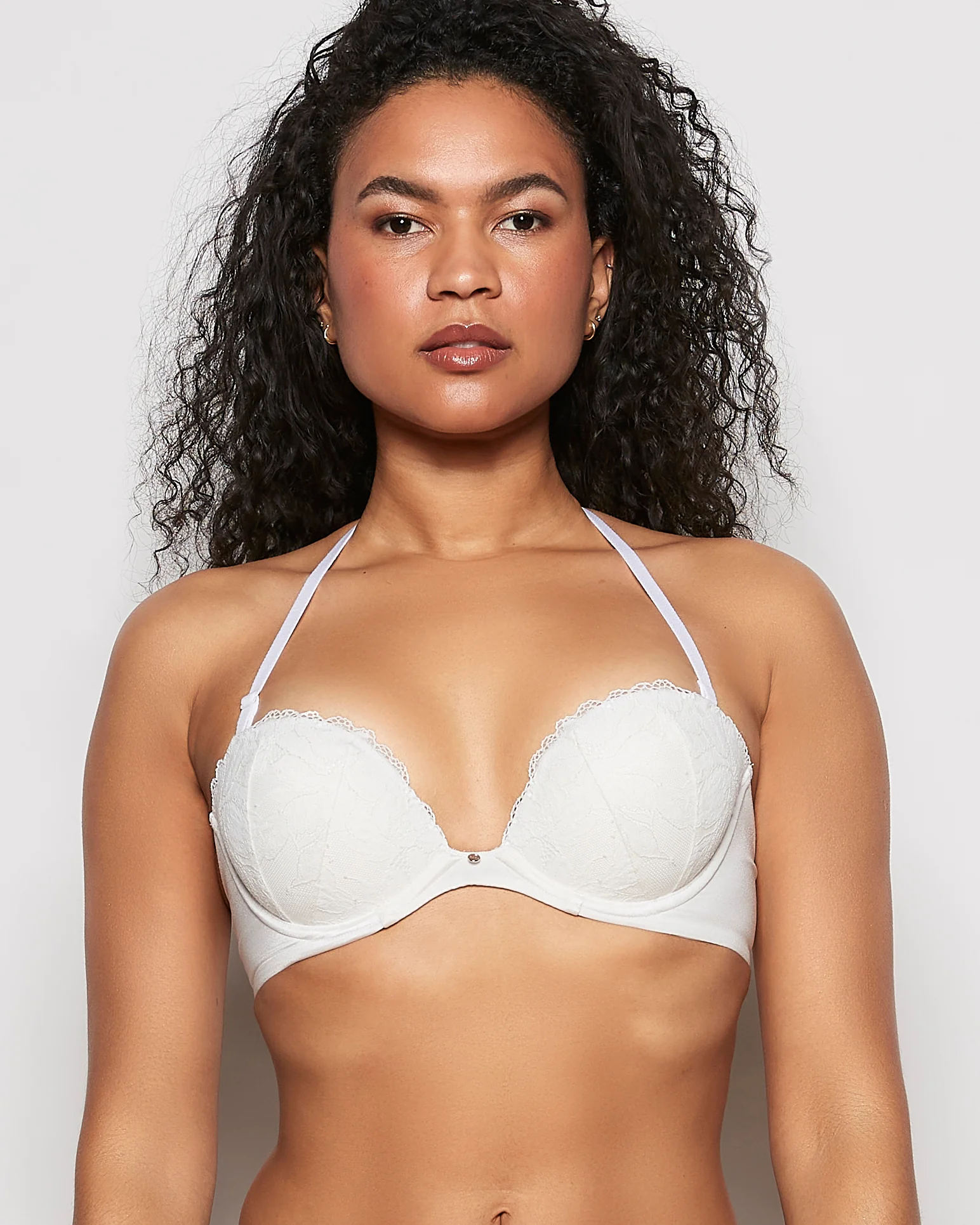 Strapless Push Up Bra in Ivory - Image 5