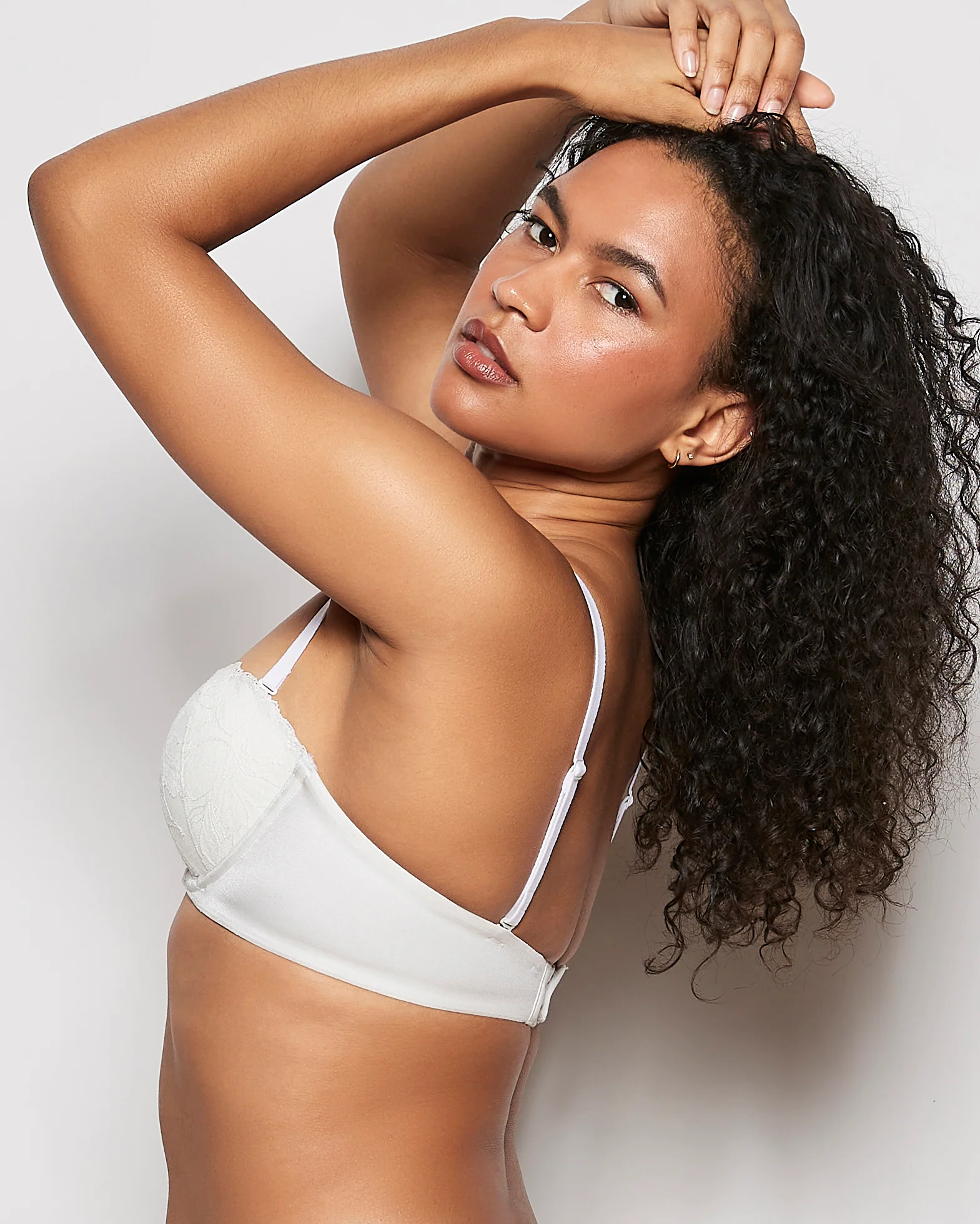 Strapless Push Up Bra in Ivory - Image 6