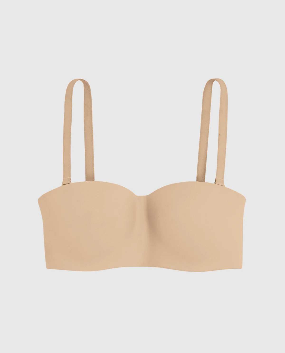 Strapless Wireless Bra in Rosetan - Image 11