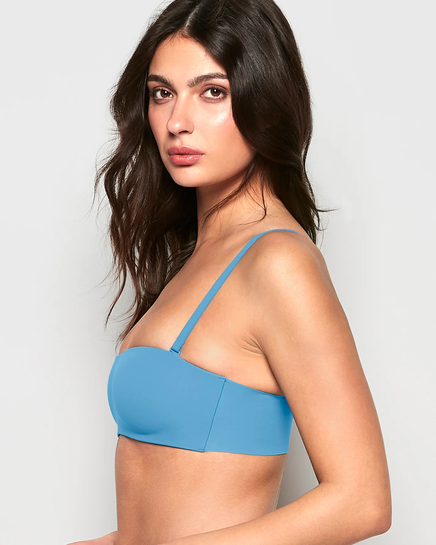 Strapless Wireless Bra in Pacific Coast - Image 5