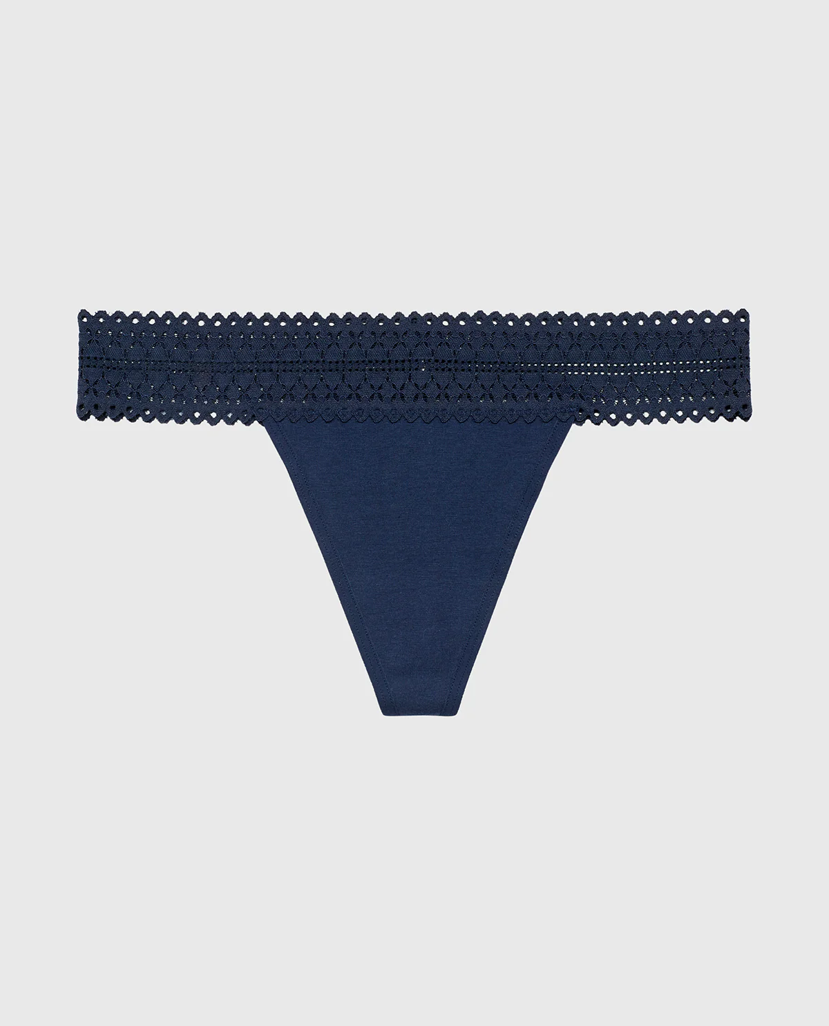 Thong Panty in Dark Navy - Image 4