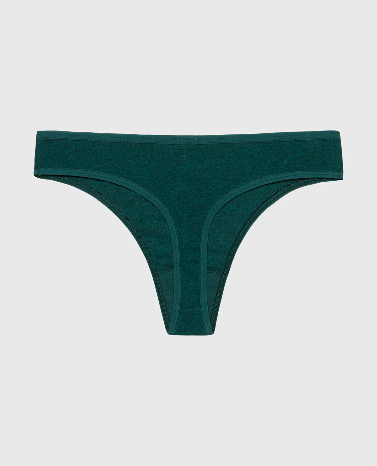 Thong Panty in Emerald Green Heather - Image 5