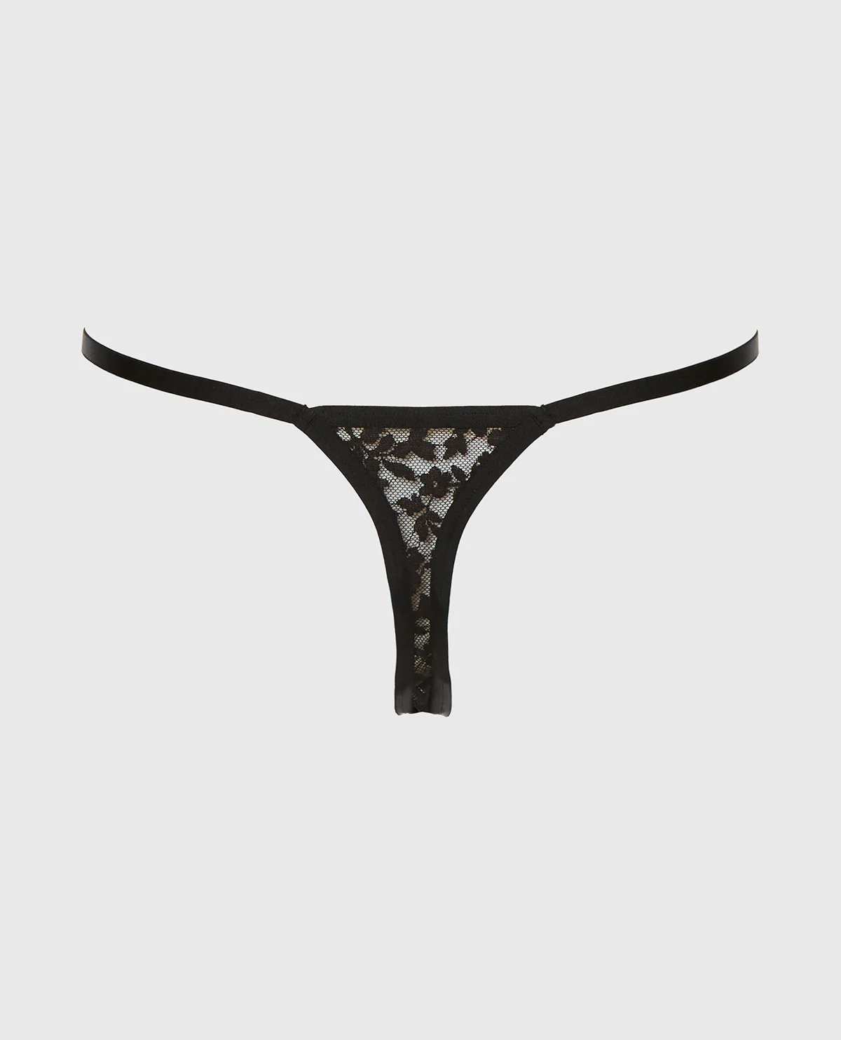 Thong Panty in Tuxedo Black - Image 5