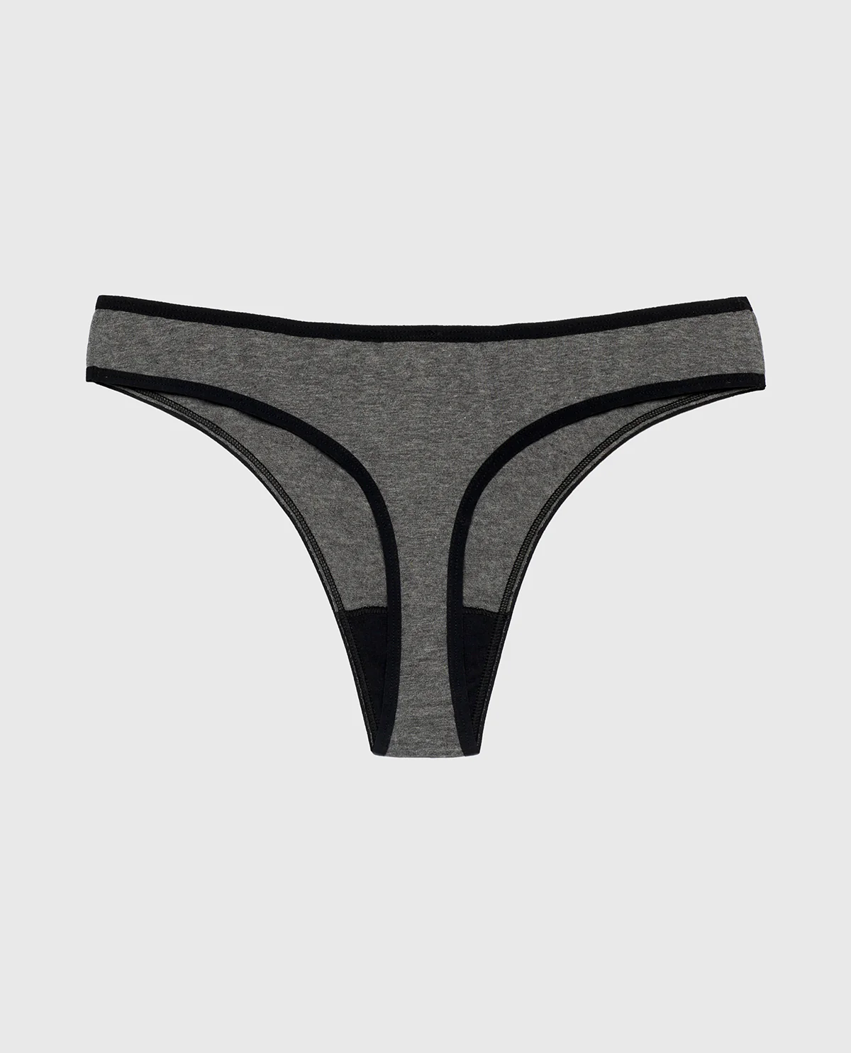 Thong Panty in Tuxedo Heather - Image 5