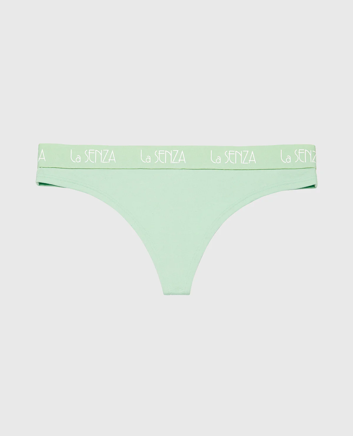 Thong Panty with Art Deco Logo in Hemlock - Image 4