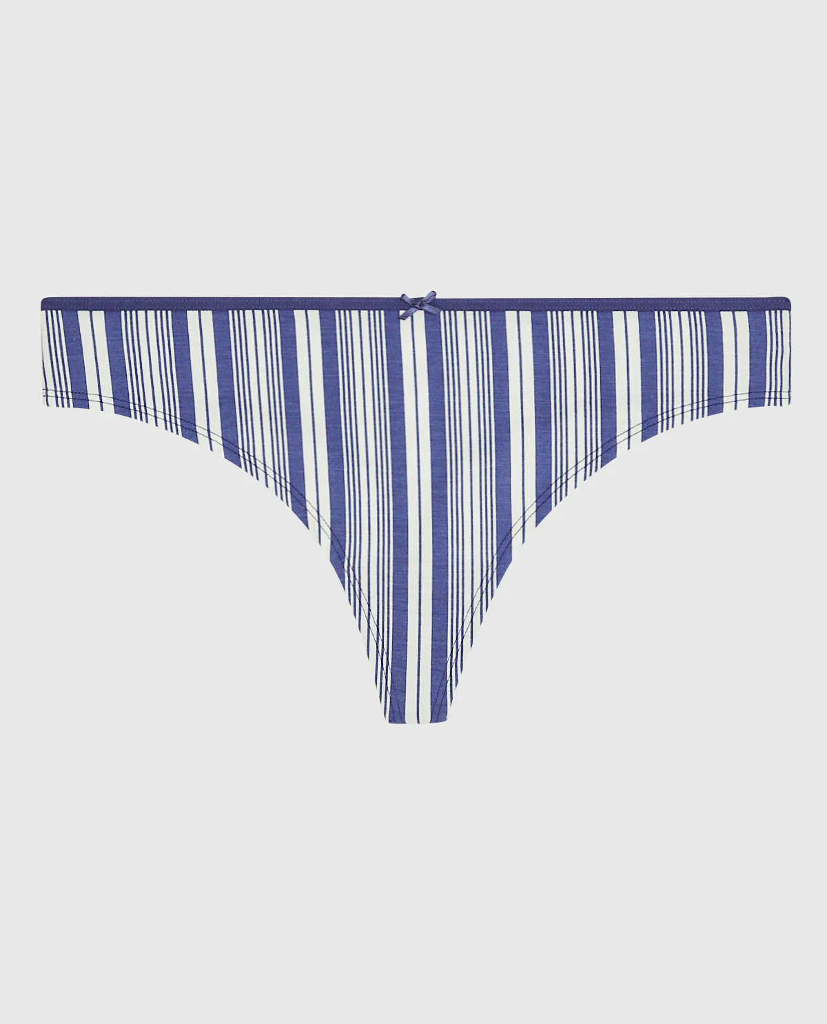 Thong Panty with Bow in Fable Stripe - Image 4