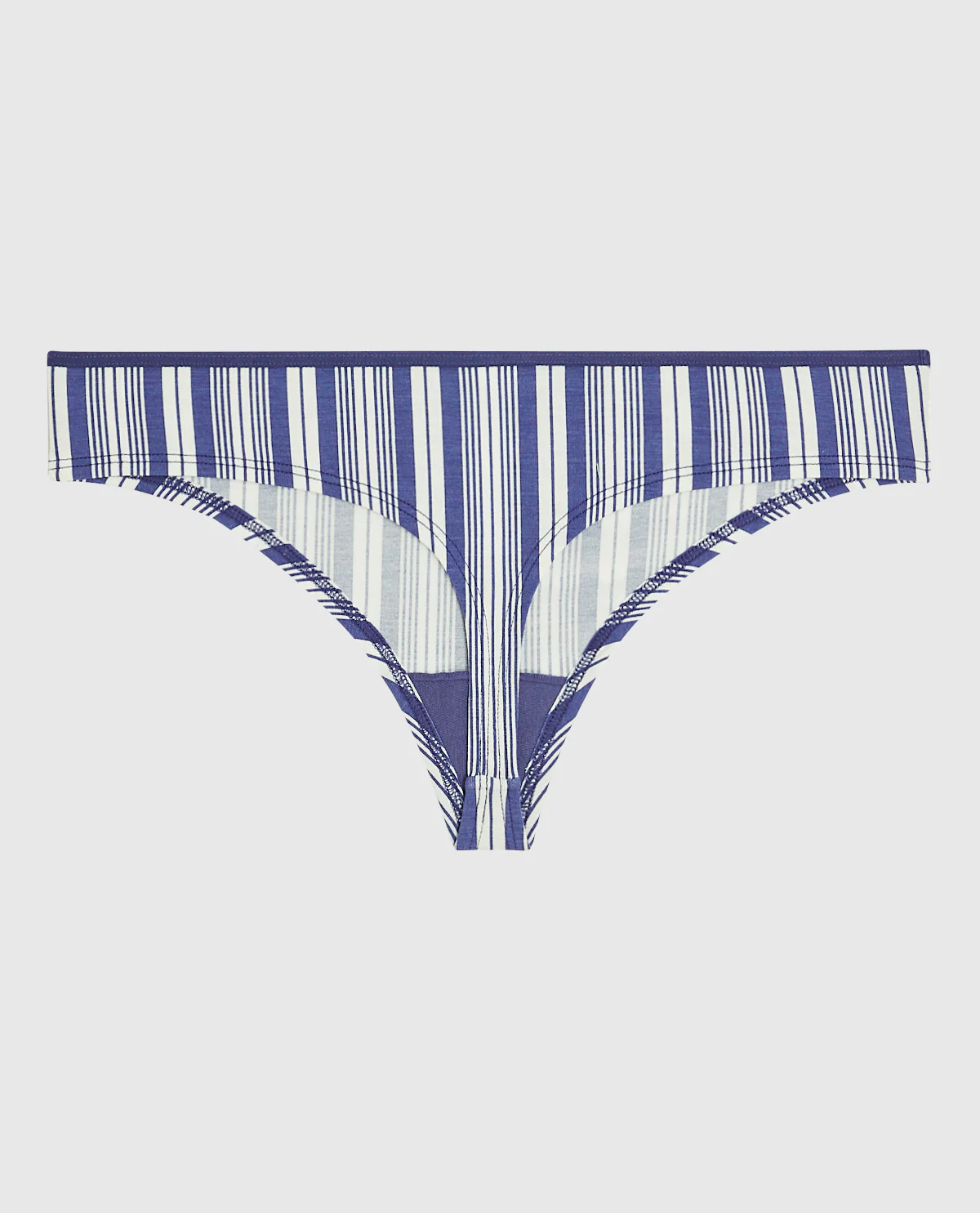 Thong Panty with Bow in Fable Stripe - Image 5
