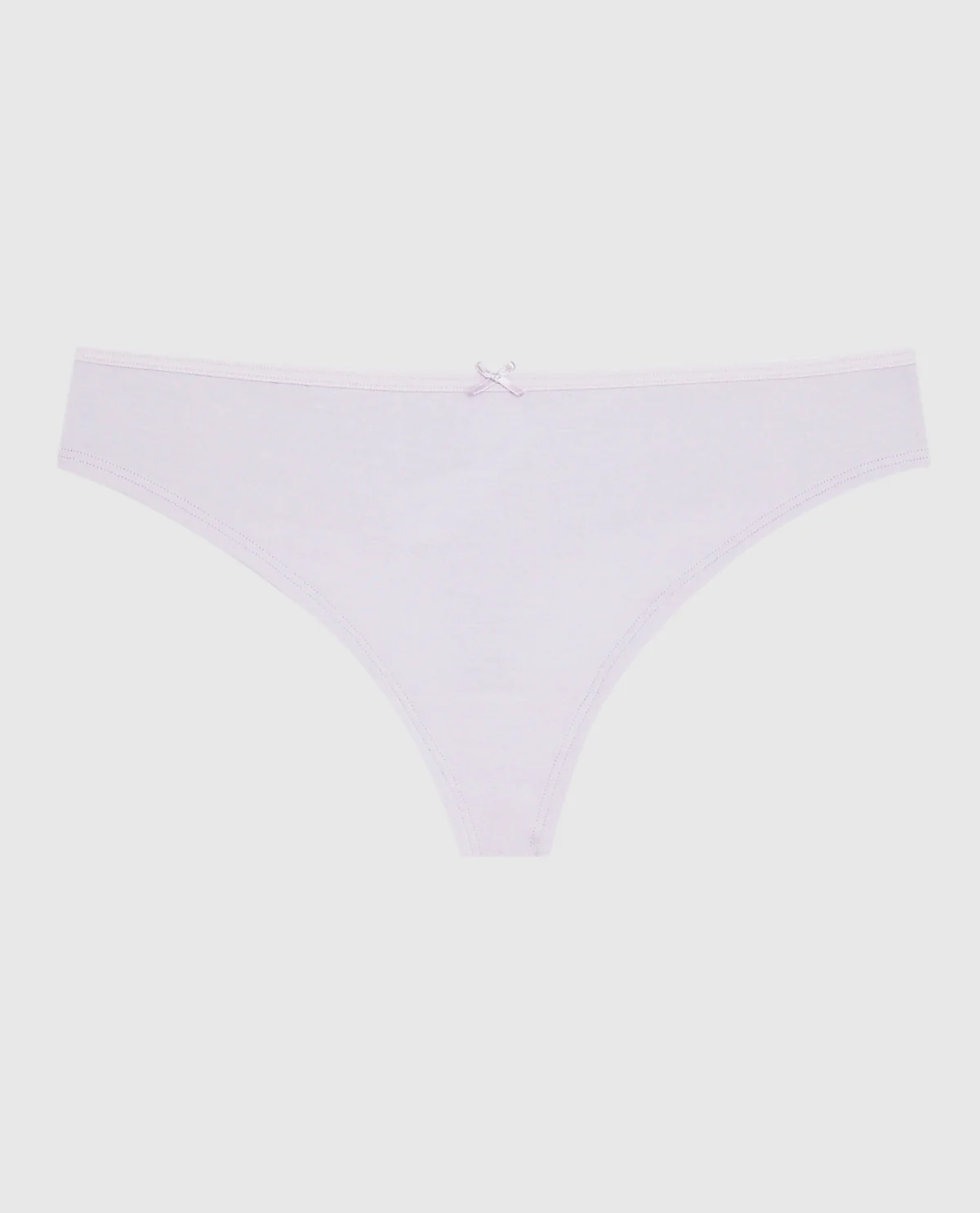 Thong Panty with Bow in Lavender Cake - Image 4