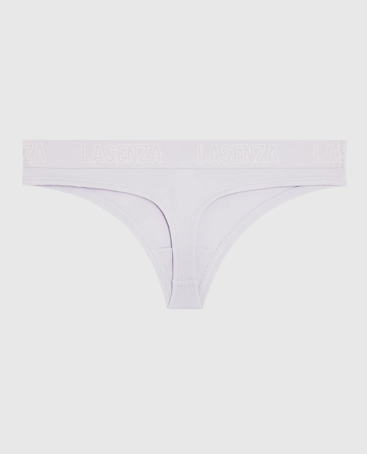 Thong Panty with Logo in Lavender Cake - Image 5