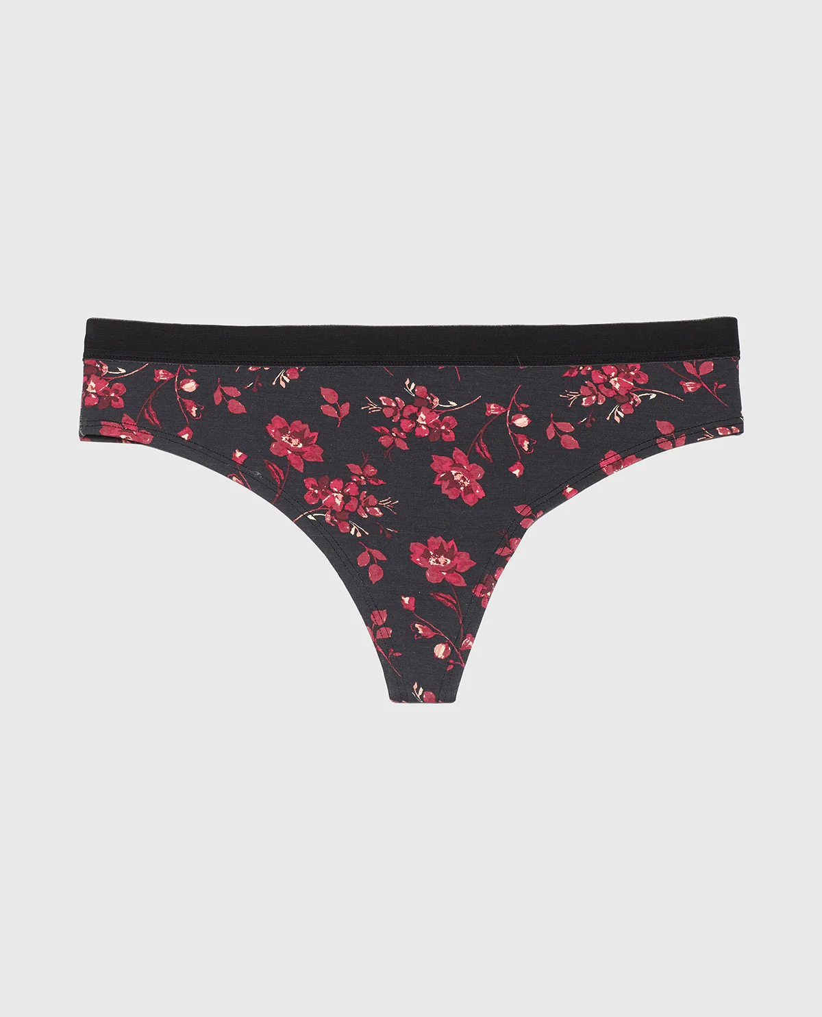 Thong Panty With Vanishing Trim in Goddess Floral - Image 3
