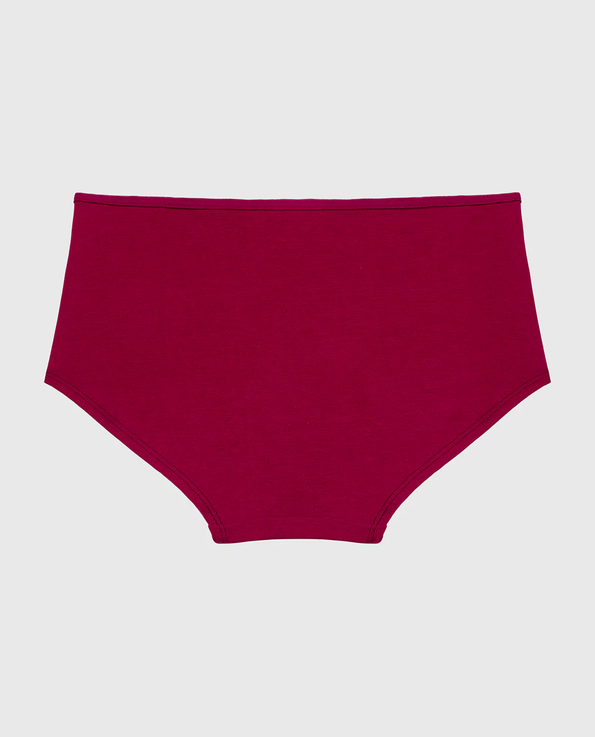 Ultrasoft Modal Boyshort  Panty with Rosette Detail in Plum Rose - Image 5
