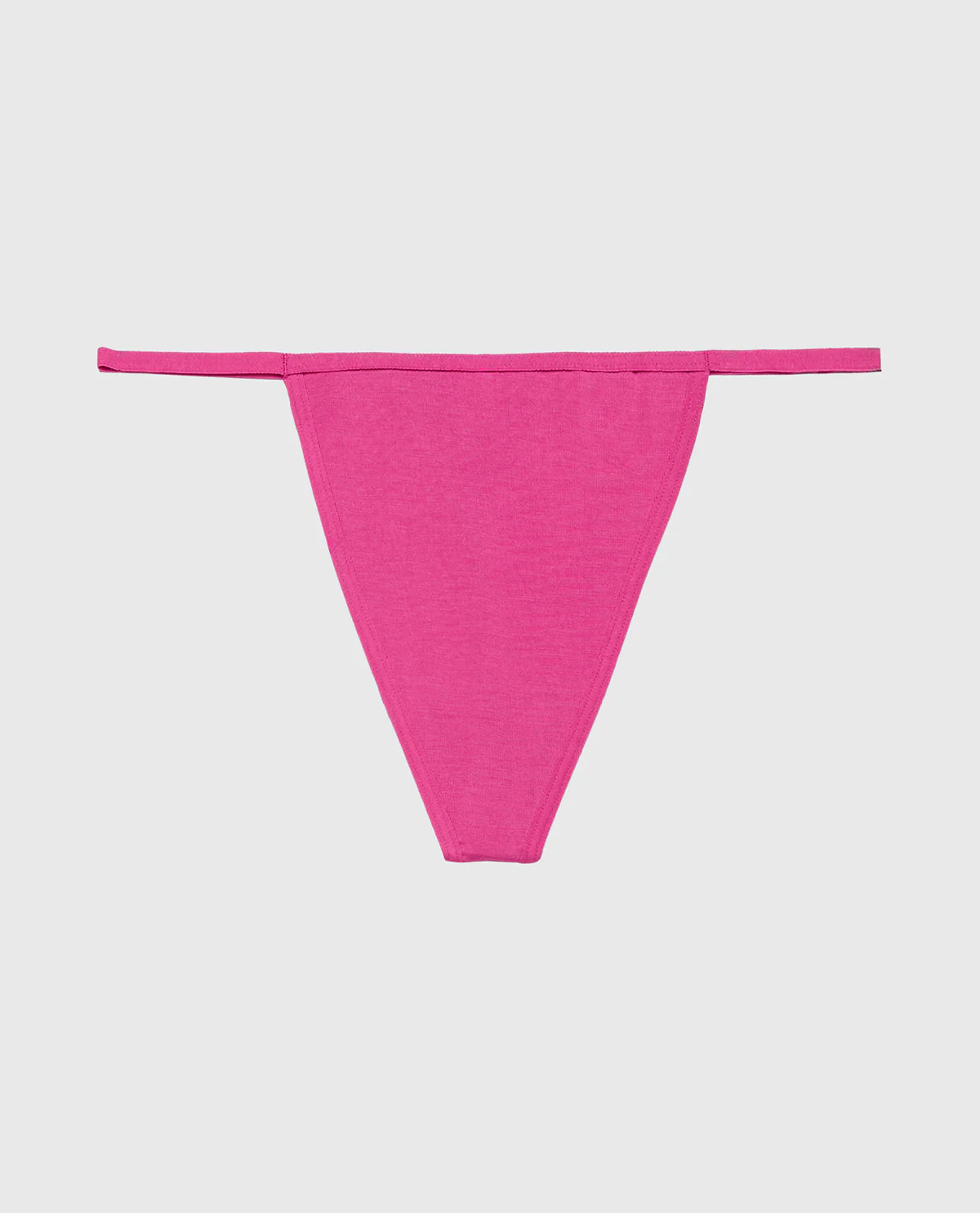 Ultrasoft Modal G-String Panty in Fuchsia Red - Image 4