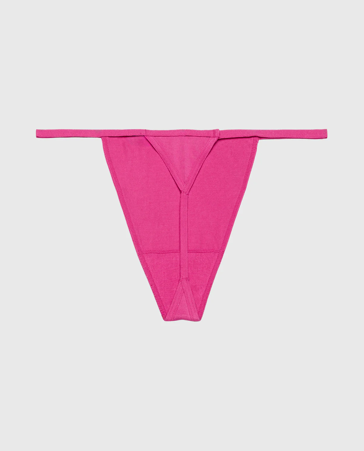 Ultrasoft Modal G-String Panty in Fuchsia Red - Image 5
