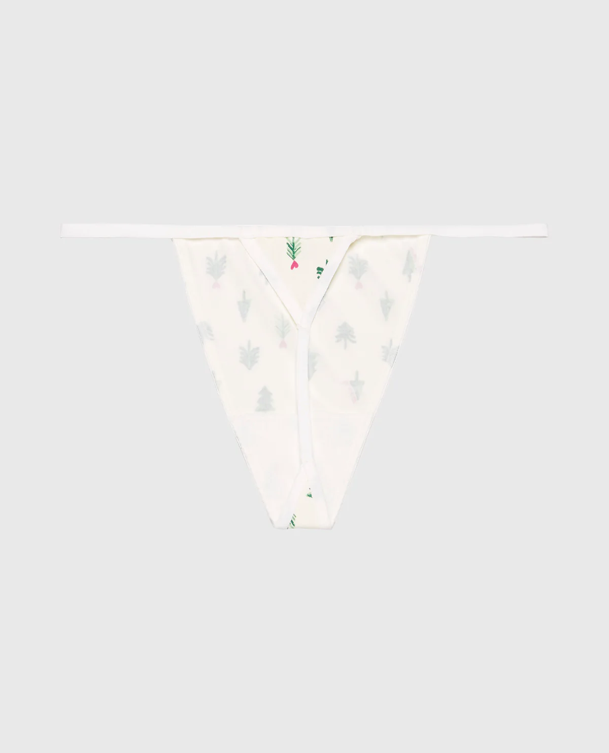 Ultrasoft Modal G-String Panty in Tiny Soft Trees - Image 5