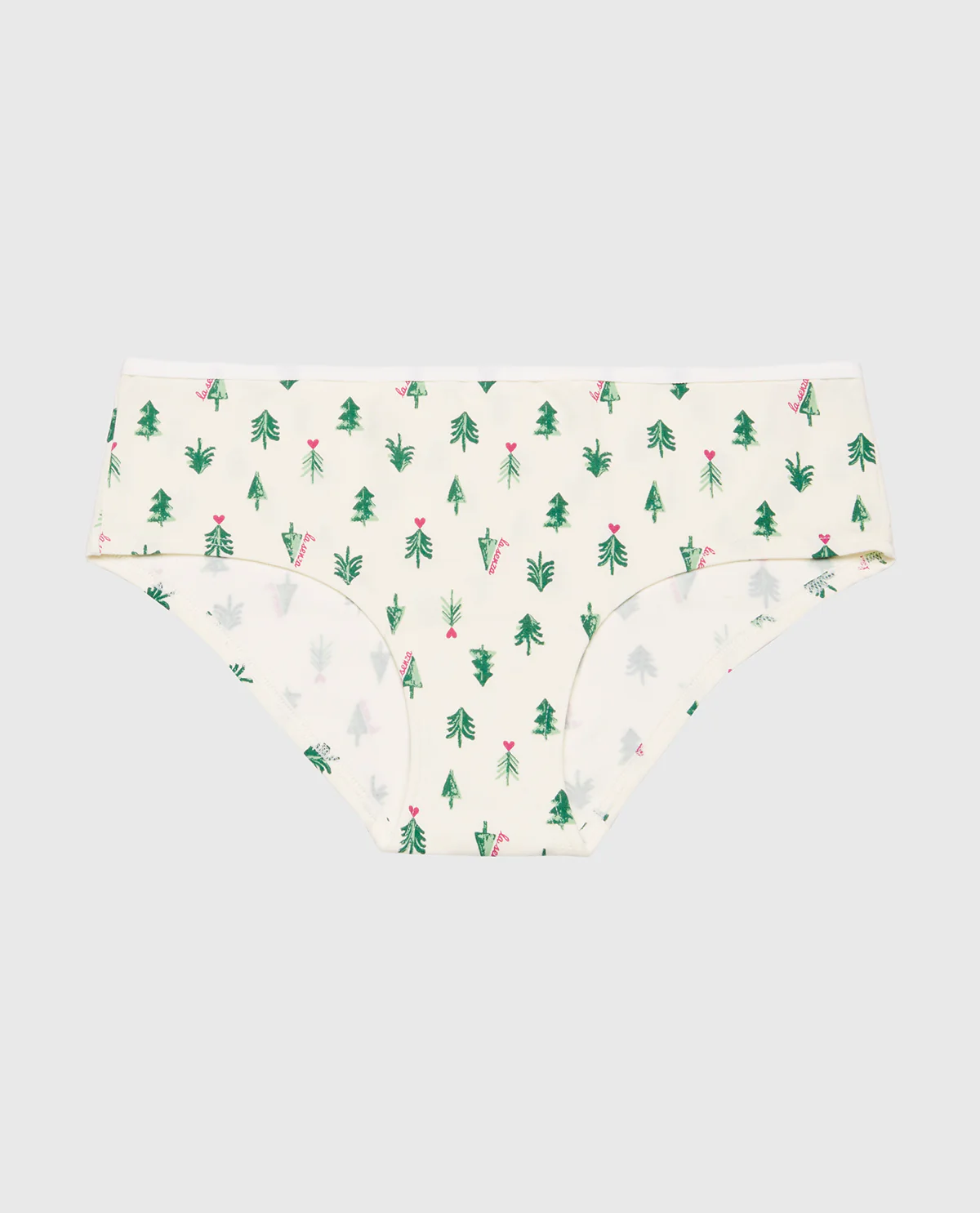 Ultrasoft Modal Hipster Panty in Tiny Soft Trees - Image 4