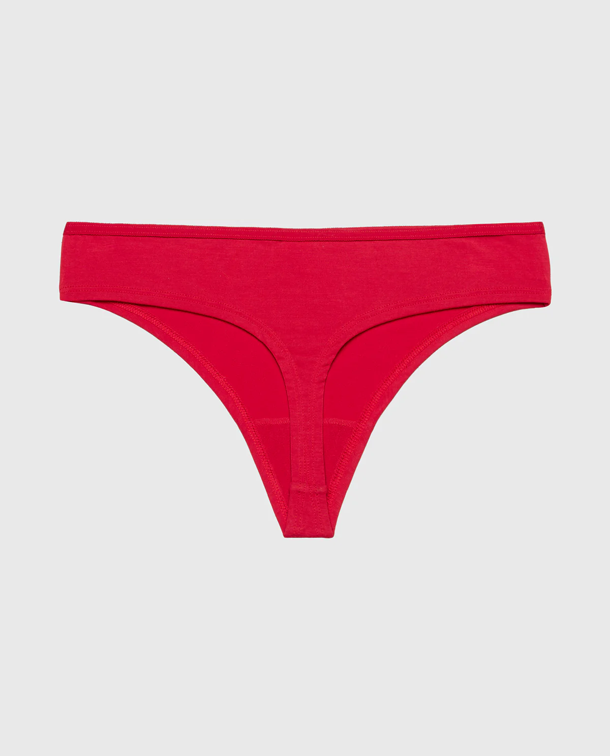 Ultrasoft Modal Thong Panty in Crimson - Image 5