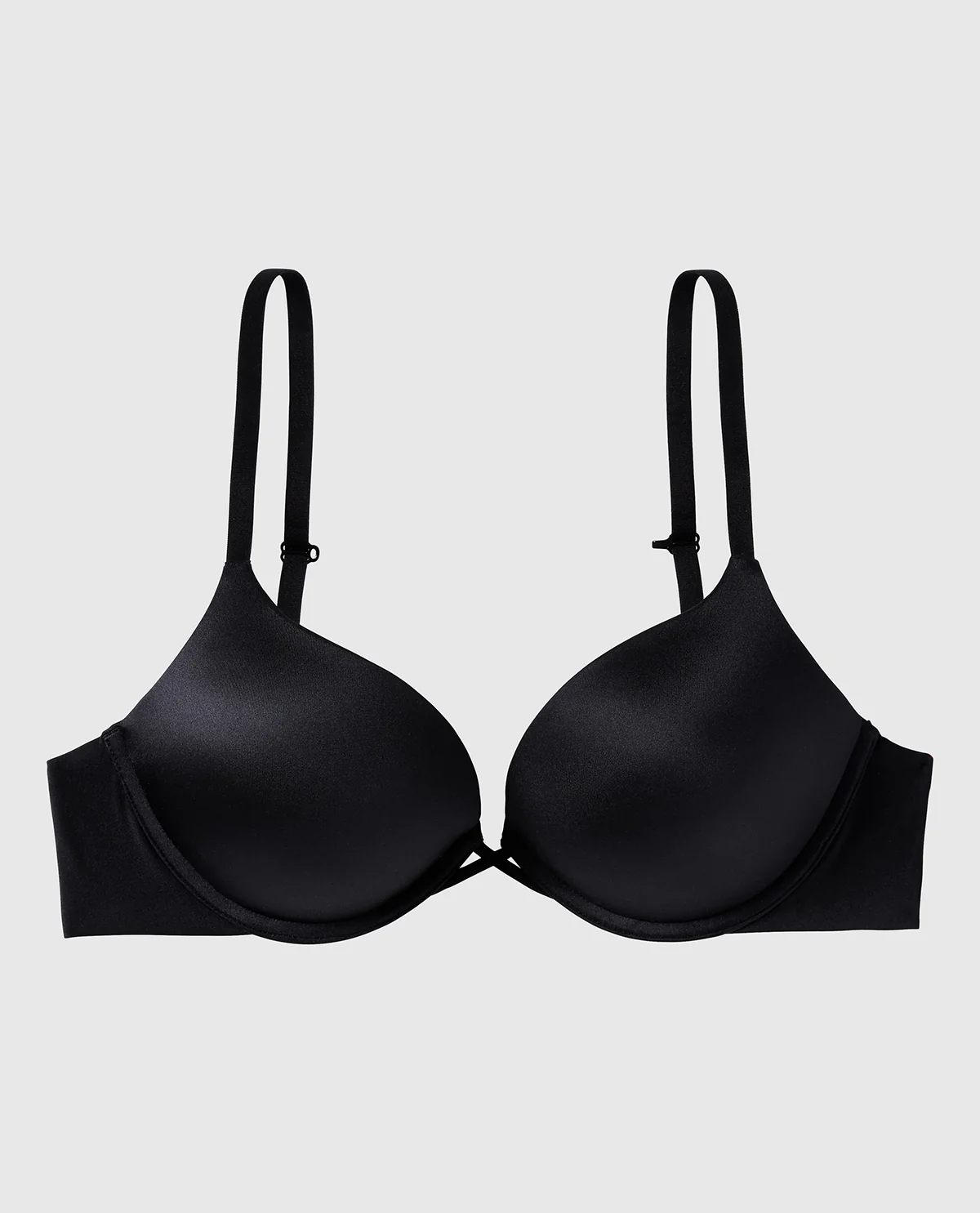 Up 2 Cup Push Up Bra in Tuxedo Black - Image 5