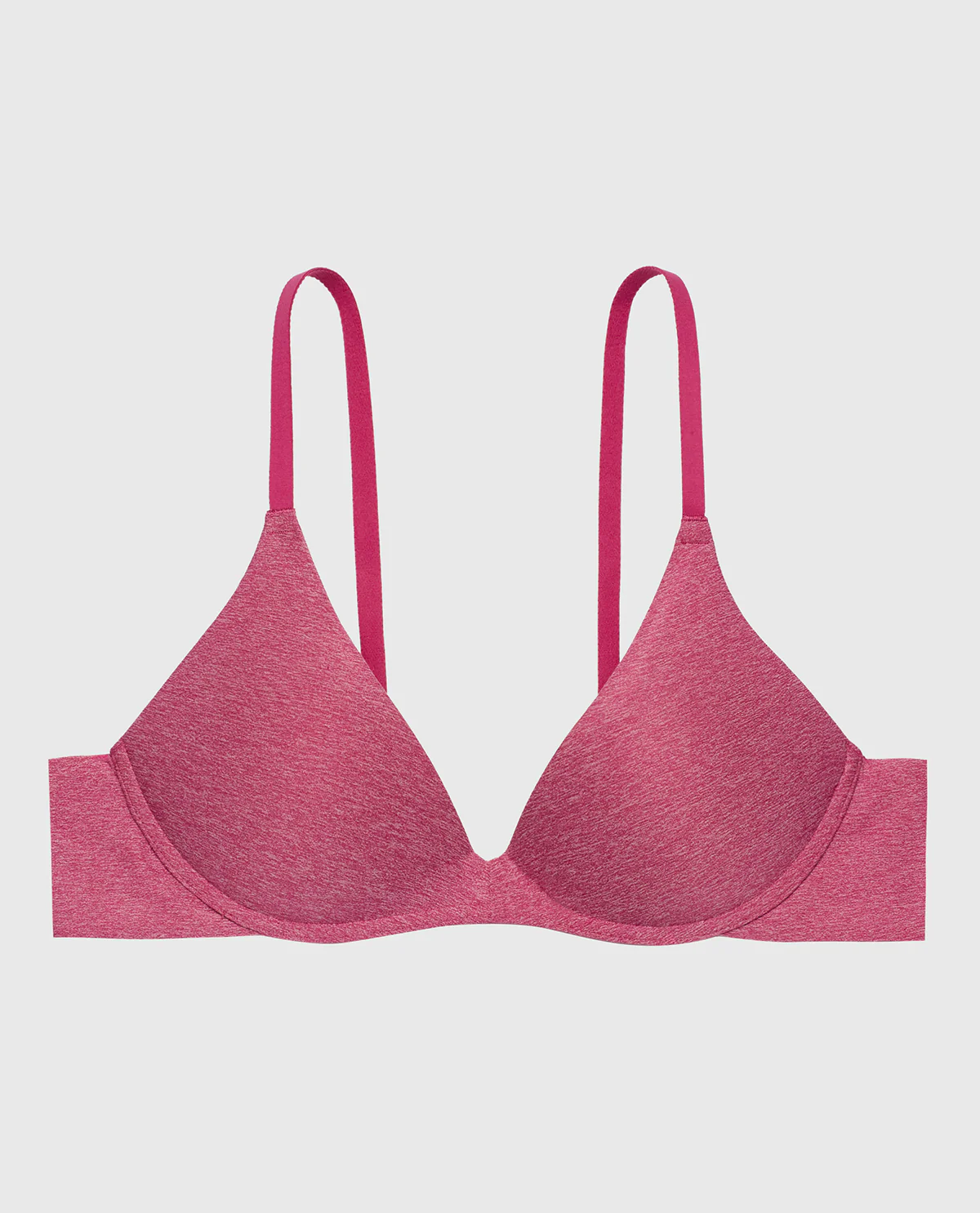 Wireless Light Lift Bra in Electric Rouge - Image 4