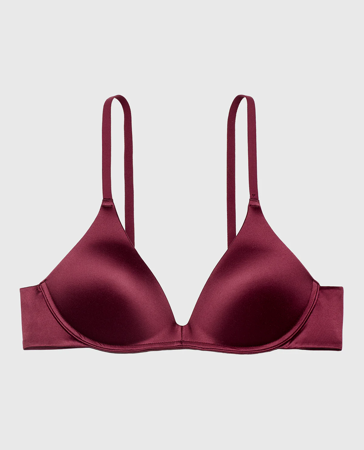 Wireless Light Lift Bra in Russian Ruby - Image 4